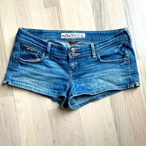 Hollister denim shorts